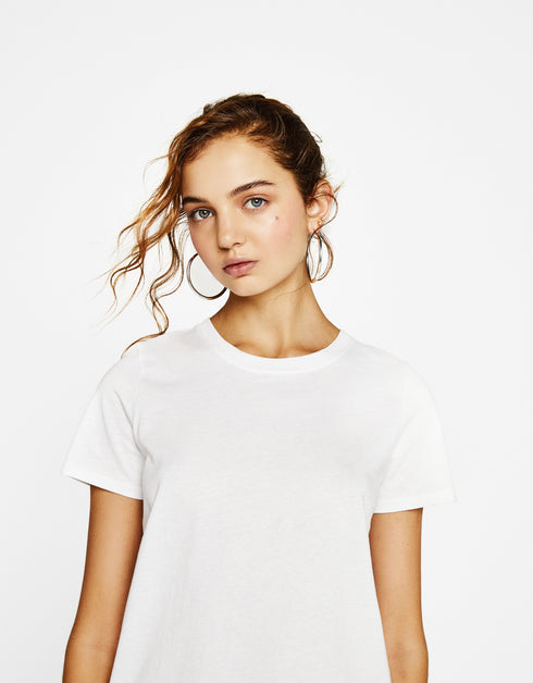 Cotton Off-the-Shoulder Tee